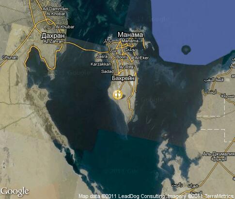 map: Bahrain business