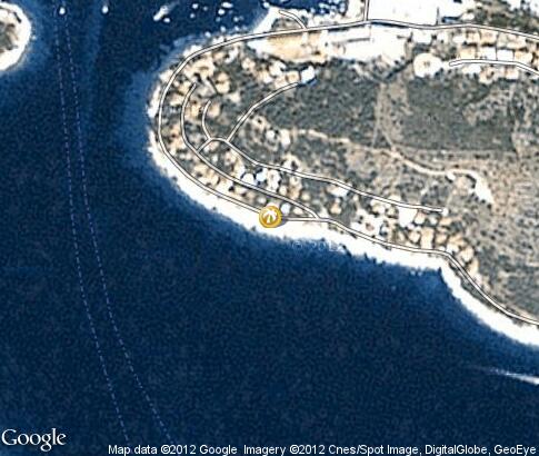 map: Beach Hvar