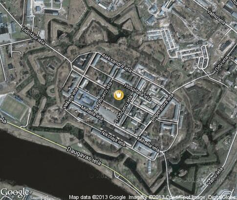 地图: Daugavpils fortress