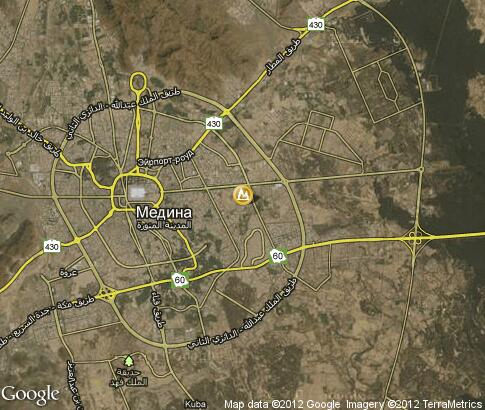 map: Landscope of Medina