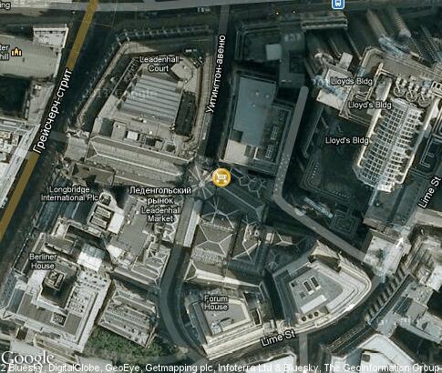 map: Leadenhall Market