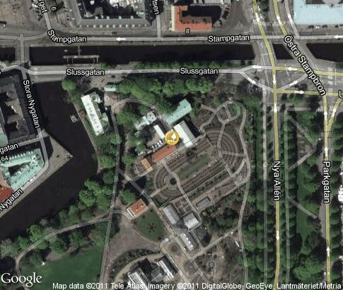 map: Rose Garden in Tradgardsforeningen Park