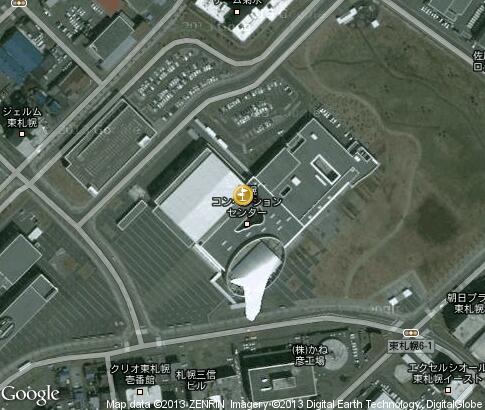 map: Sapporo Convention Center