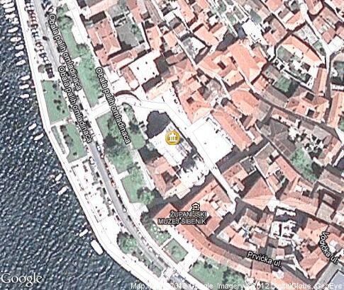 地图: Šibenik Cathedral