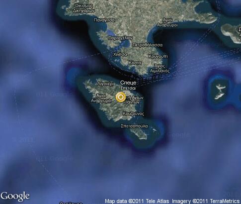 map: Spetses