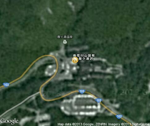 map: Sukayu Hot Springs