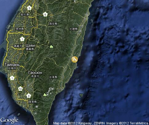 map: Taiwan Landscapes