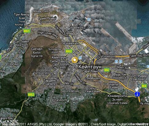 map: Cape Town