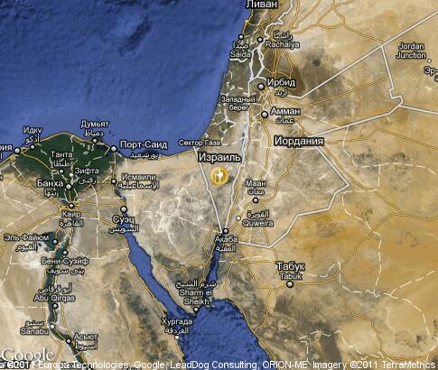 map: Israel tours