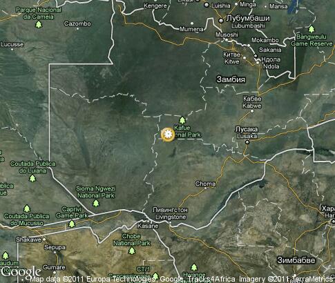 地图: Kafue National Park