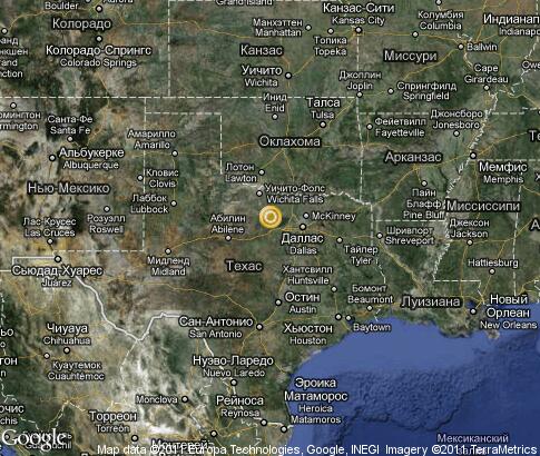 map: Texas