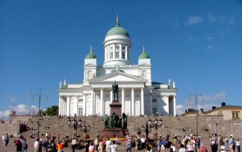 Helsinki is the cultural and tourist center of Finland with a great deal of museums and architectural monuments