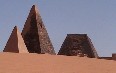 Nubian pyramids Images