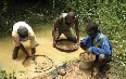 Sierra Leone, diamants Images