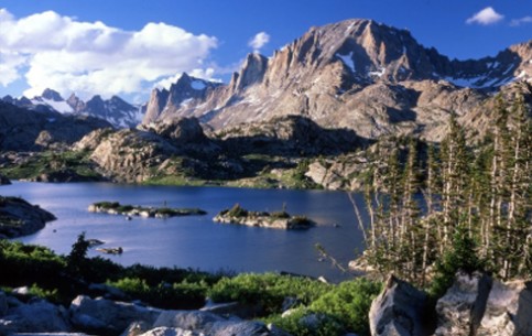 High mountain state of Wyoming always attracts mountaineers and ecotourism enthusiasts