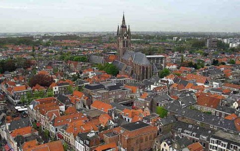 Delft - museum under open sky; over 600 historical monuments; The Royal Porcelain Factory, Town Council, Prison Tower, Prinsenhof Museum.