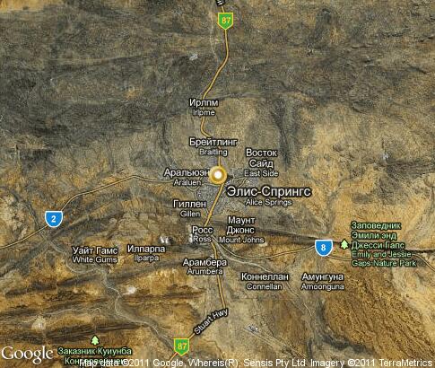 map: Alice Springs