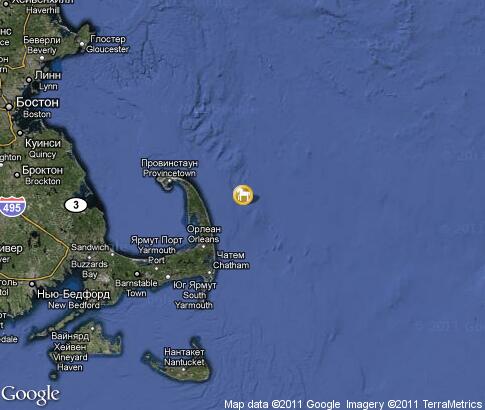 地图: Cape Cod Whale Watching