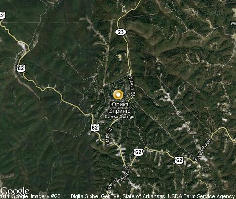 map: Eureka Springs