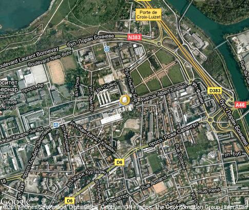 map: Institut National des Sciences Appliquées (INSA Lyon)