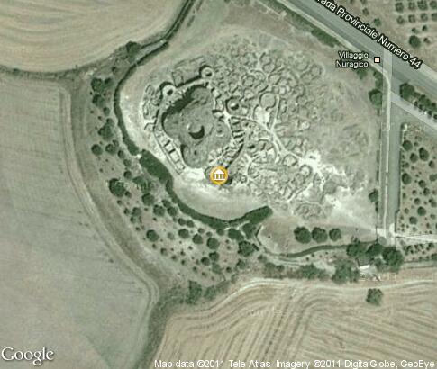 地图: Su Nuraxi (Nuraghe of Barumini)