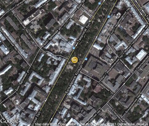 地图: Tverskoy Boulevard