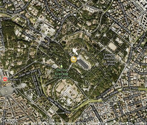 マップ: Villa Borghese