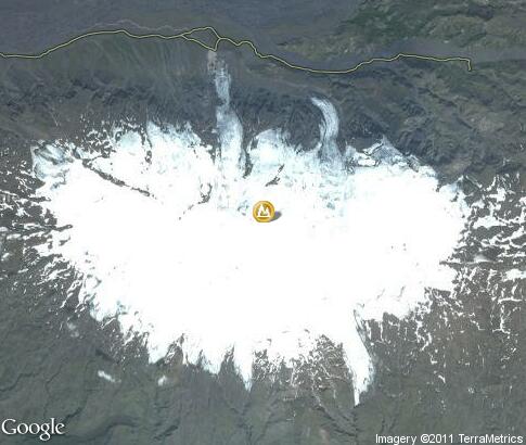 マップ: Volcano of Eyjafjallajökull