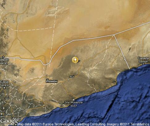 map: Yemen, Tourism